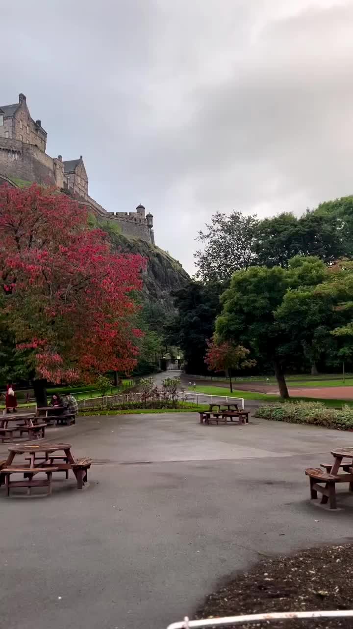 Discover Edinburgh's Scenic Beauty at Princes Street Gardens