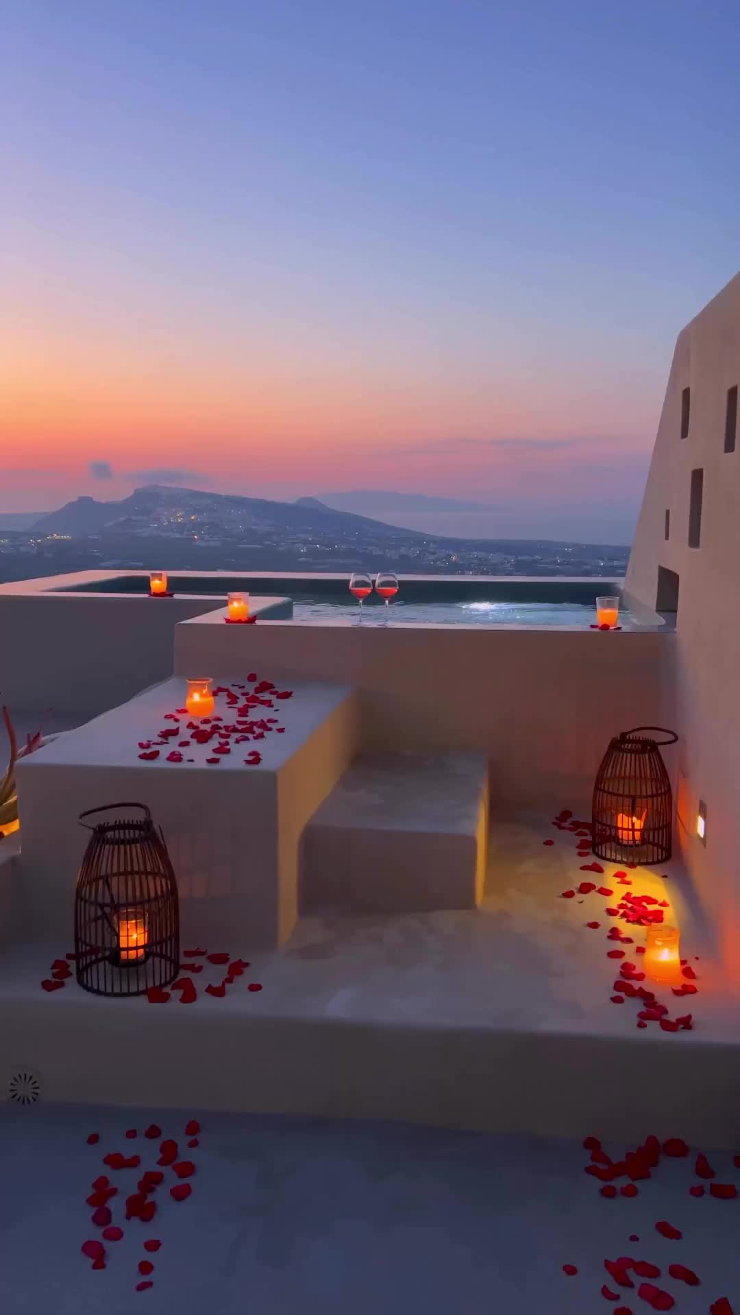 Luxury Sunset Spa Hotel in Santorini, Greece