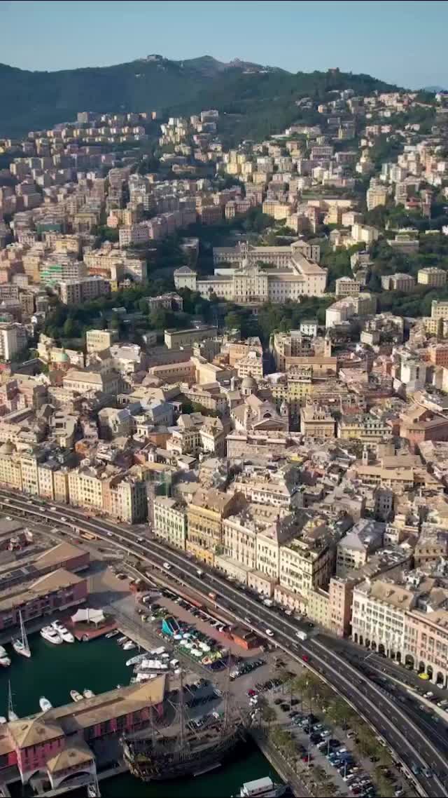 Aerial Tour of Genova: Stunning Bird's-Eye Views