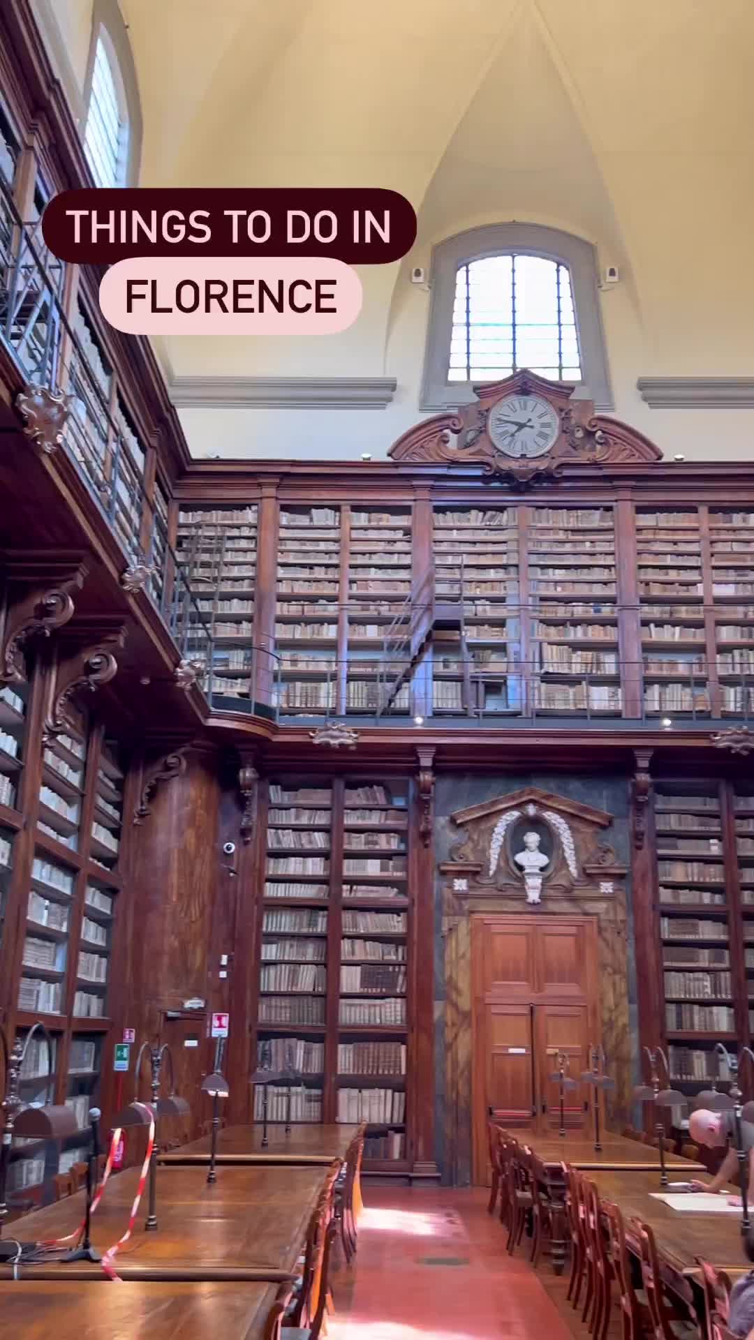 Things to Do in Florence: Visit Biblioteca Marucelliana