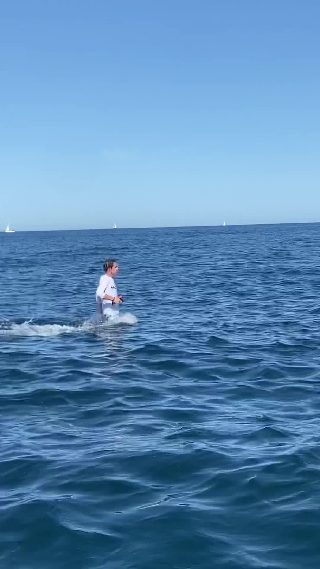 Flyboarding with Dolphins in Cannes, French Riviera