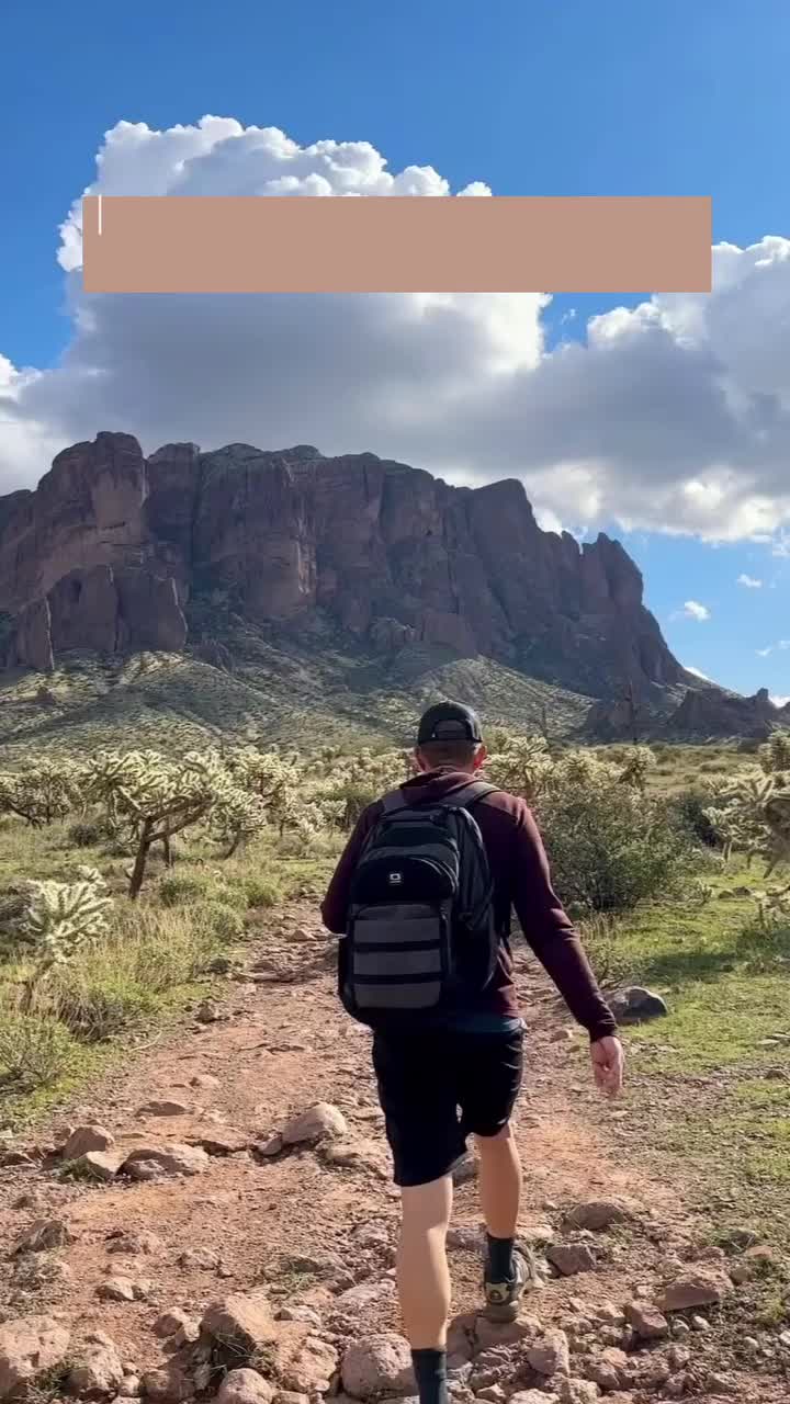 Hike Canyon of the Waterfalls in Superstition Mountains