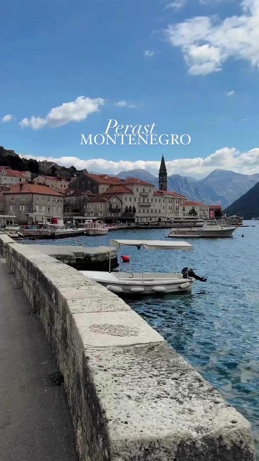 Discover the Charm of Perast, Montenegro