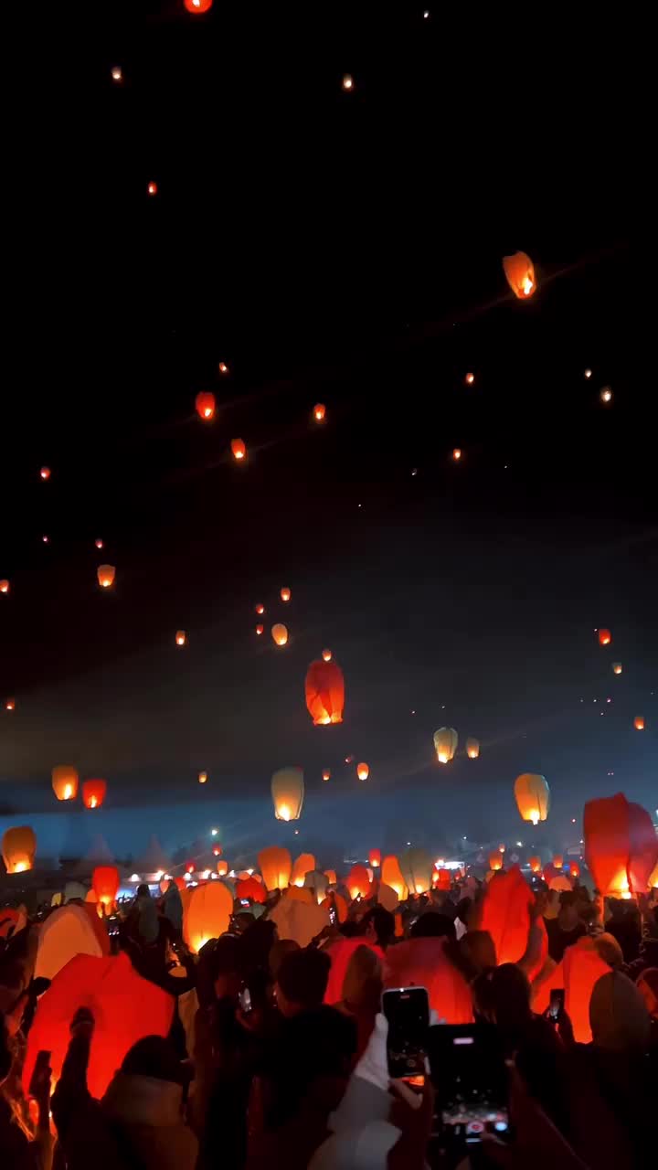 Lampion Festival at Dieng Culture Festival 2023