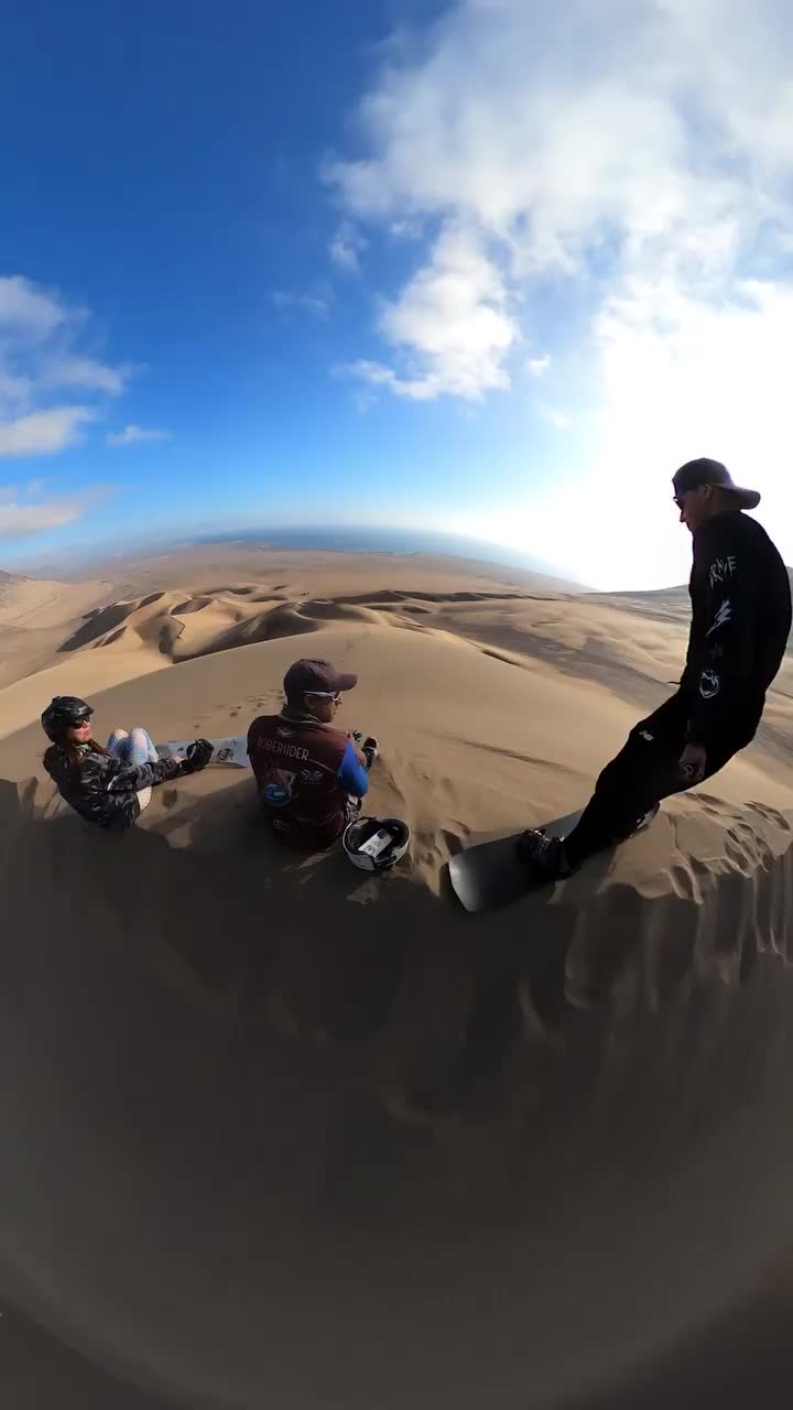 High-Speed Freeride Sandboarding in Combarbalá, Chile