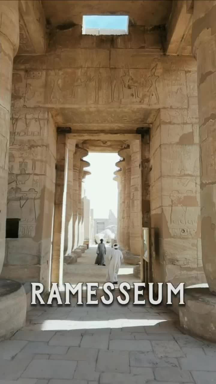 Discover the Ancient Ramesseum Temple in Luxor, Egypt