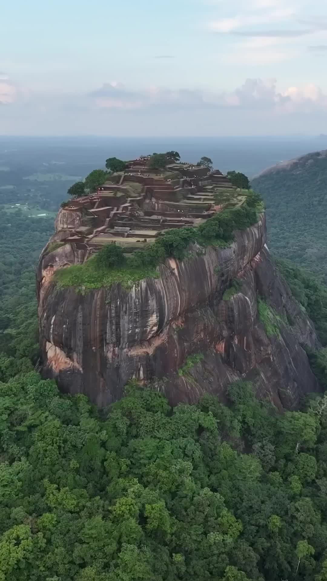 Majestic Sigiriya Rock Fortress in Sri Lanka