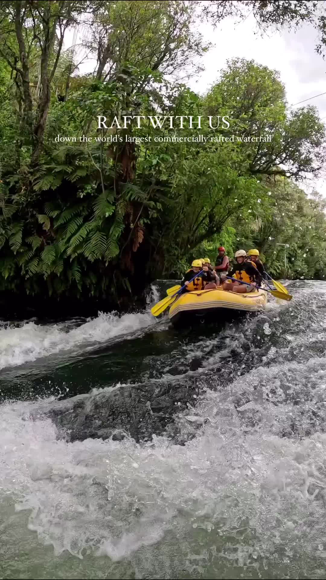 Epic White Water Rafting Adventure in Rotorua