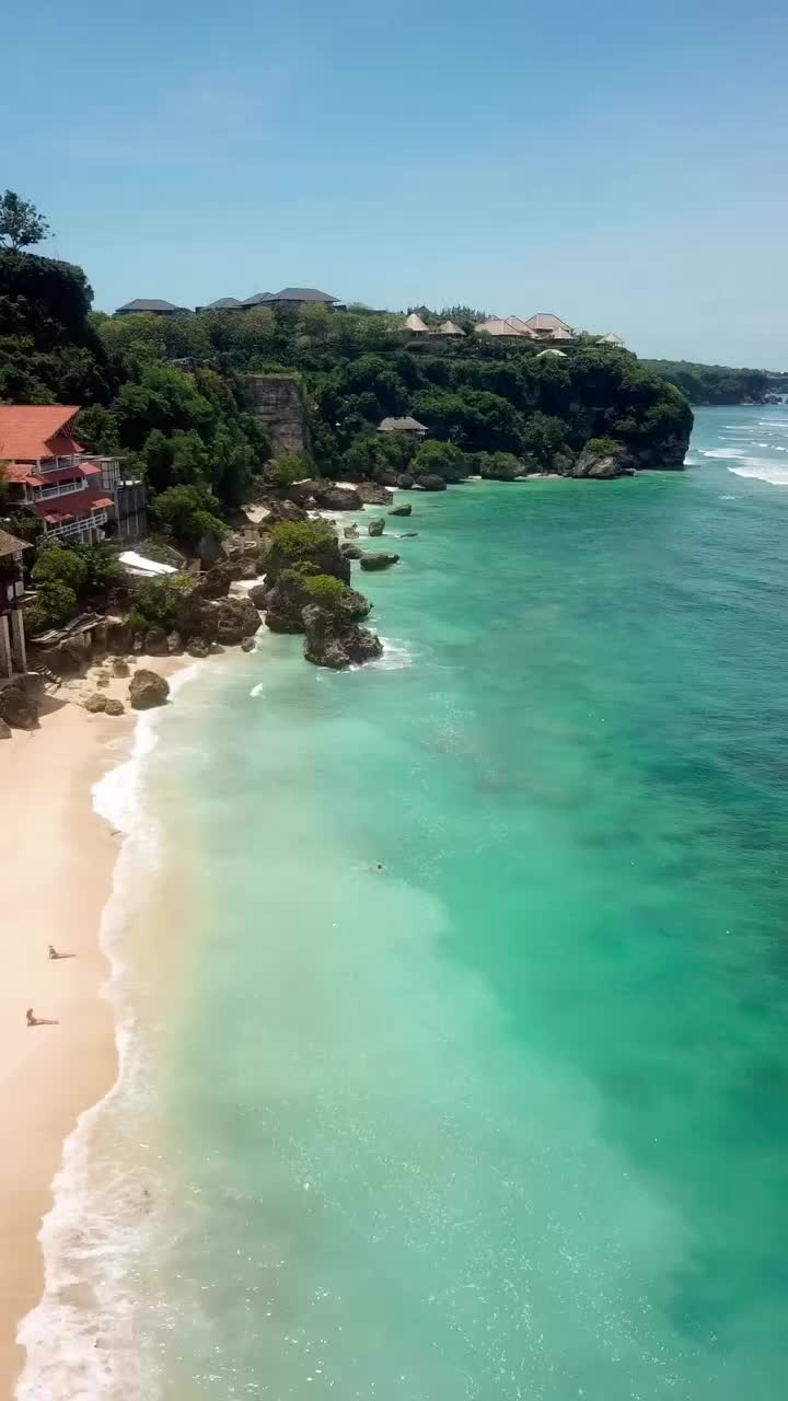 Early Morning Swim at Bingin Beach, Bali