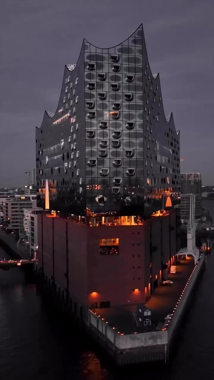 Elbphilharmonie Concert hall designed by @herzogdemeuron has become a new cultural center for the city not only by providing attractive architecture but also an attractive mix of urban uses. Completed as of 2016 in Hamburg, Germany. 
Captured by @daynightphotography