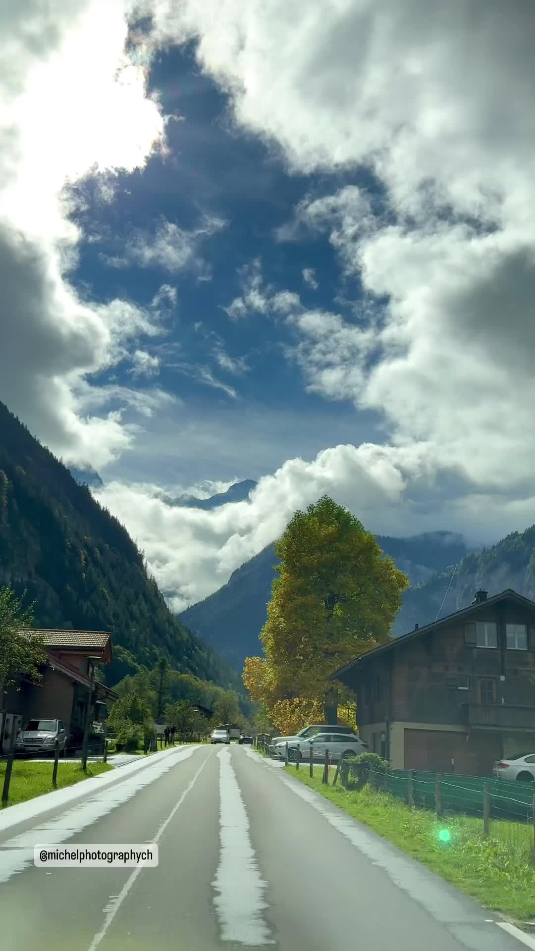 Breathtaking Road Trip Through Lauterbrunnen, Switzerland