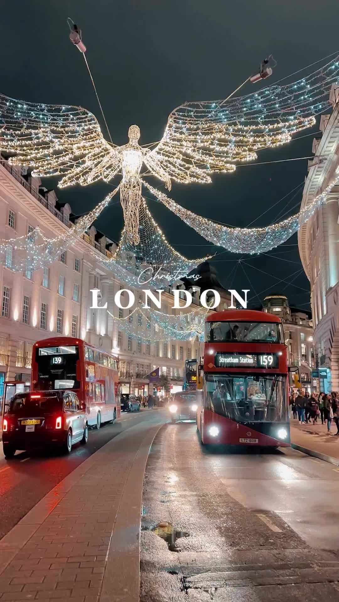 Christmas in London: Festive Lights on Regent Street