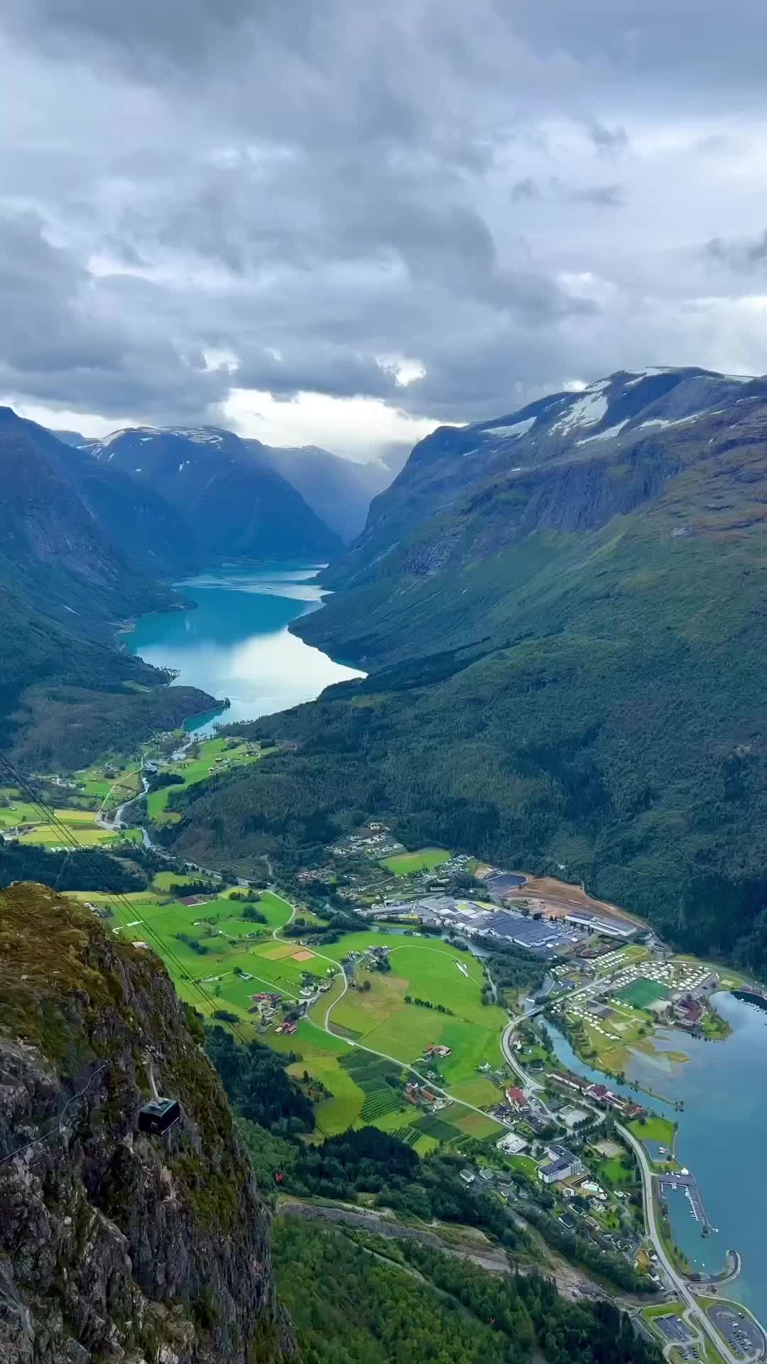 Stunning Views from Loen Skylift in Norway