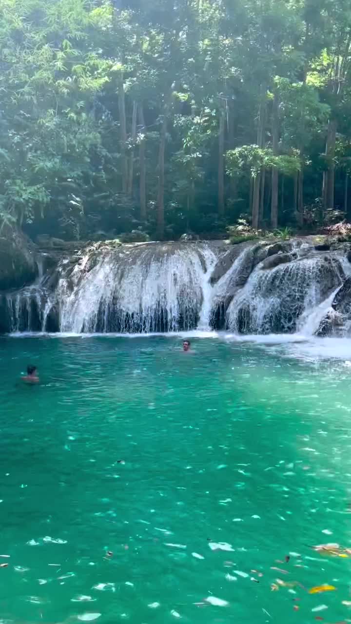 Discover the Majestic Cambugahay Falls in Siquijor