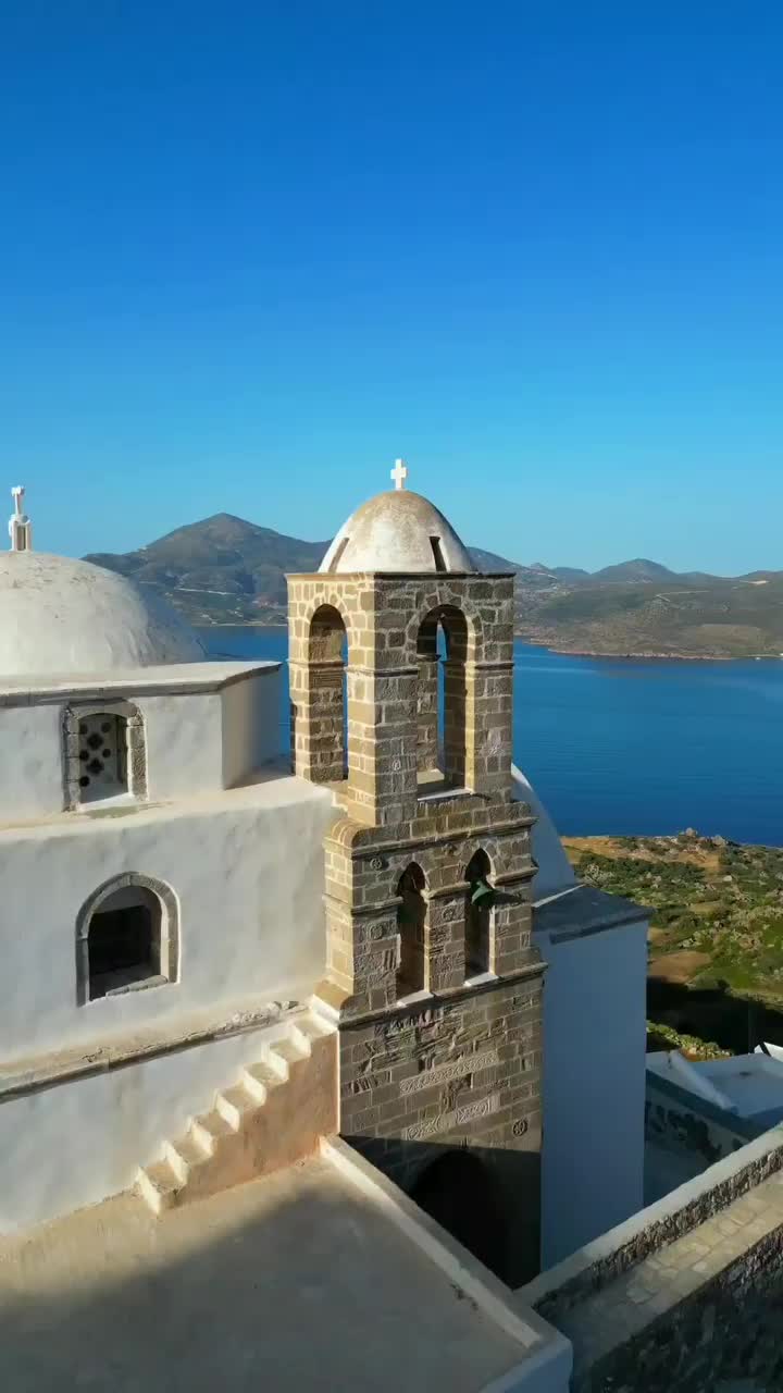 Discover the Venetian Fortress in Milos at Sunrise