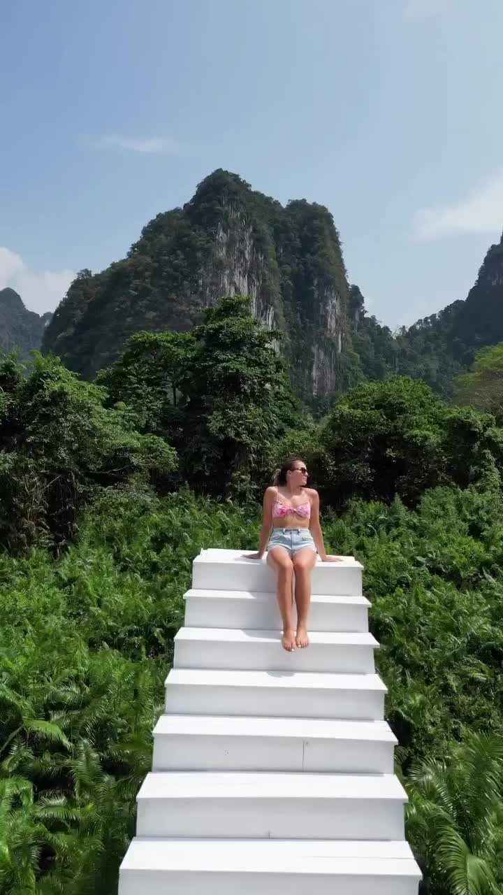 Drone Adventures: Khao Sok's Stairway to Heaven