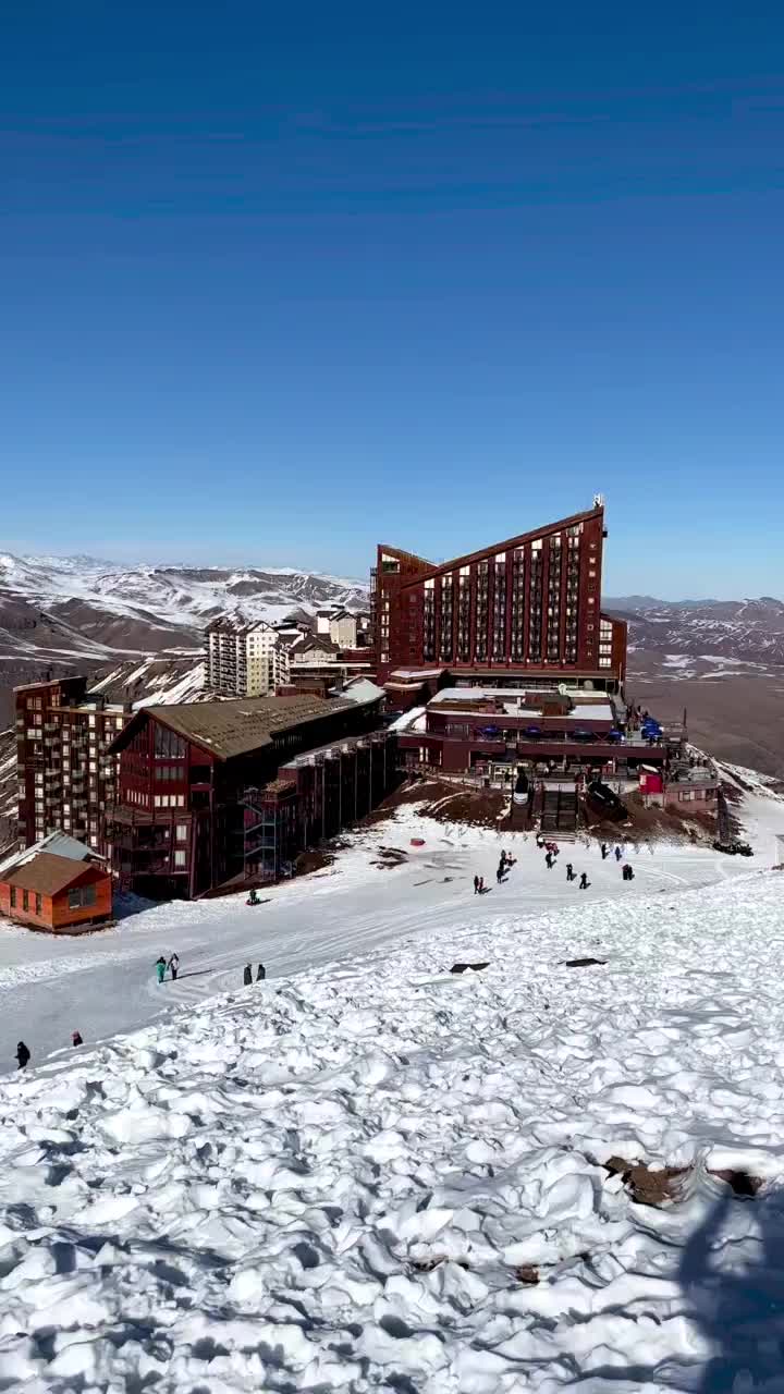 Explore Valle Nevado Ski Resort in the Andes Mountains