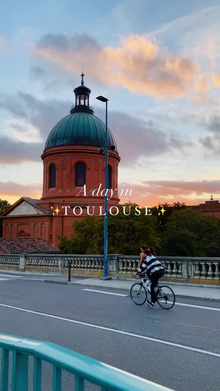 Discover Toulouse at Sunset - A Visual Journey
