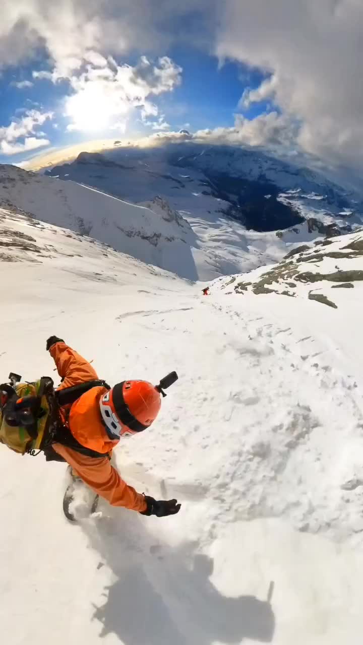 Epic Freeride on Hochgall's North/West Couloir 3,436m