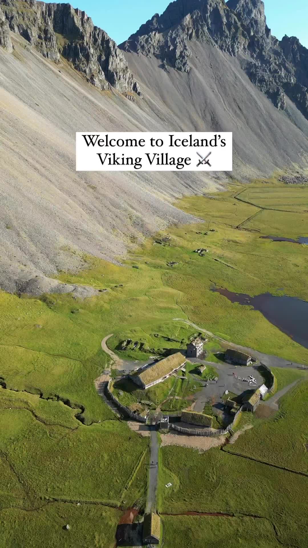 Visit the Famous Viking Village in Stokksnes Iceland