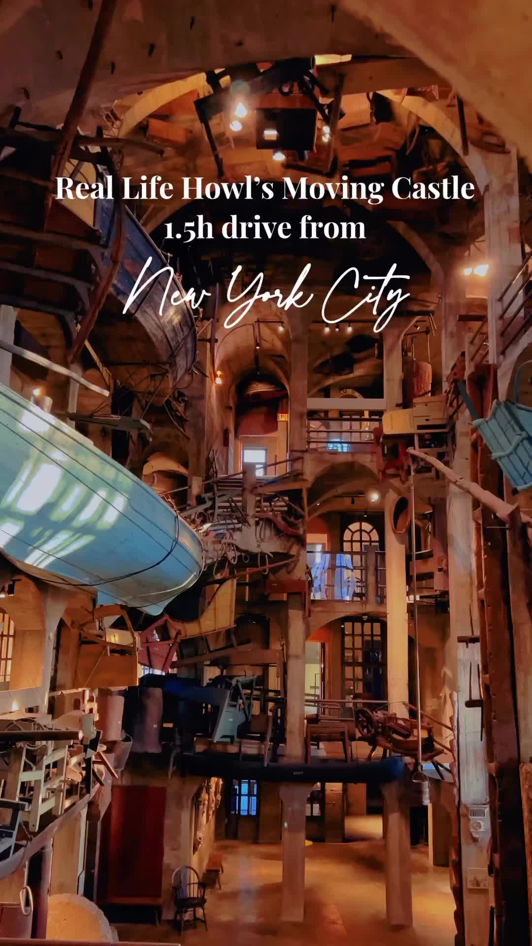 Discover Mercer Museum: A Howl’s Moving Castle Experience