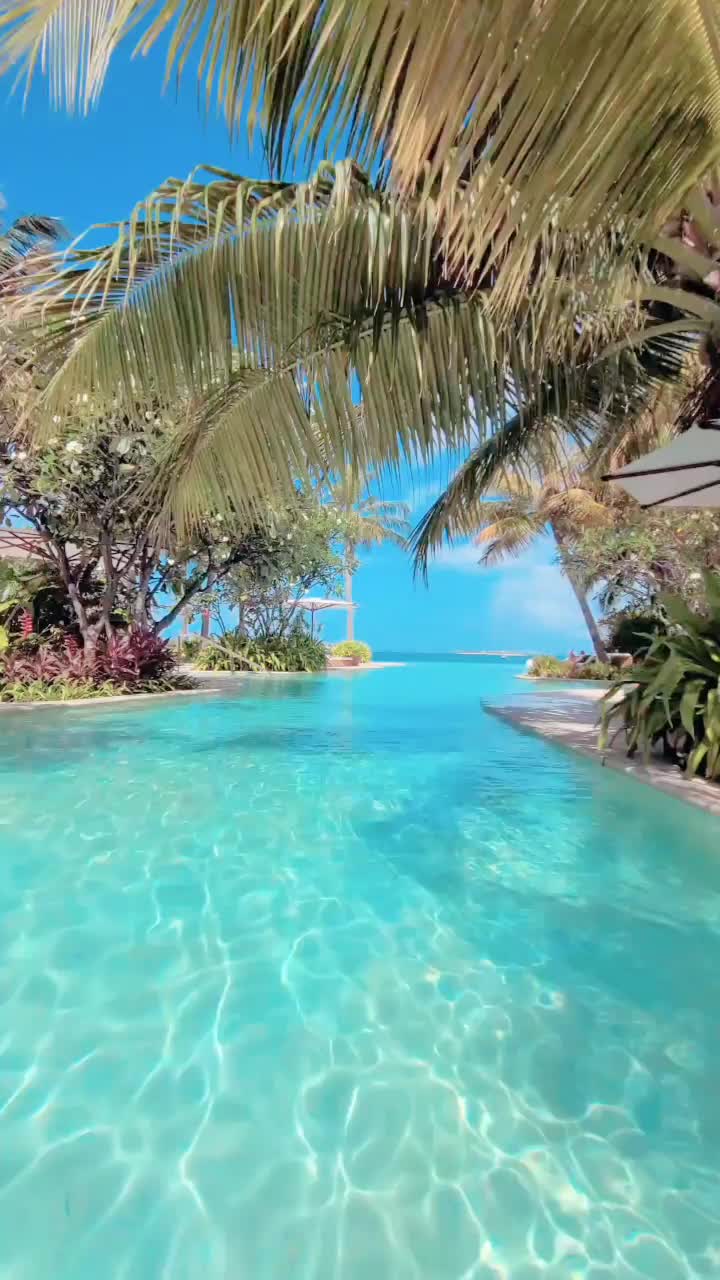 Pool Goal in the Maldives: Ultimate Paradise Escape