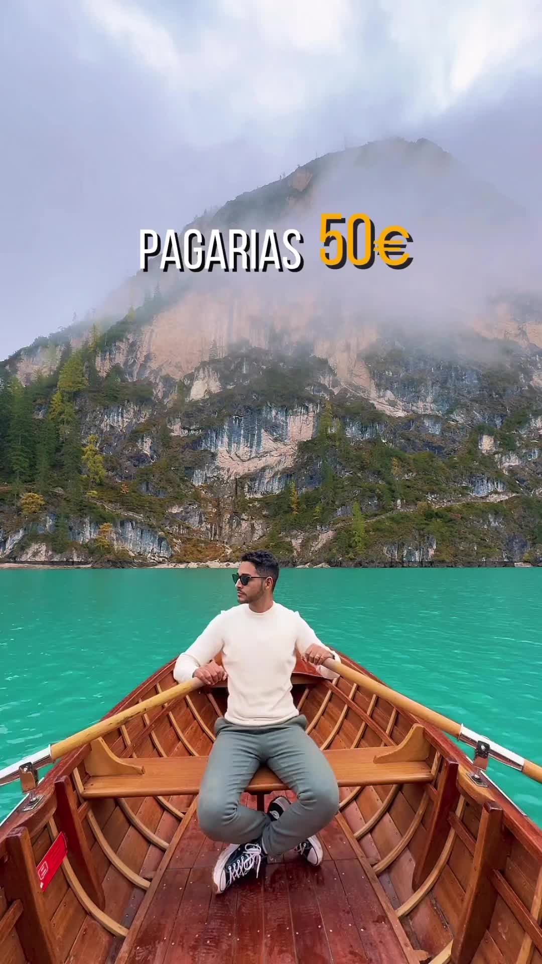 Explore Lago Di Braies: Boating Adventure for €50