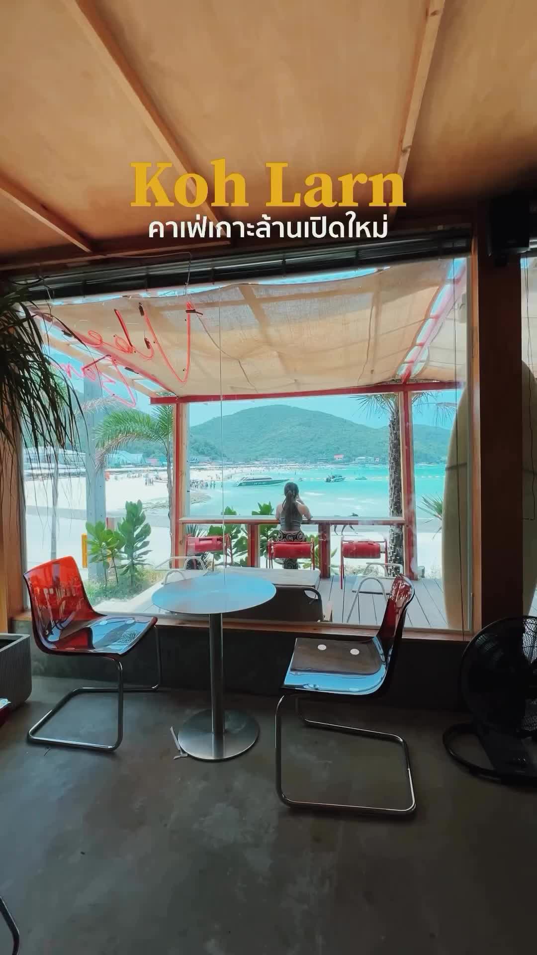 Koh Larn's Newest Beachside Cafe - Vibe Bar Pattaya