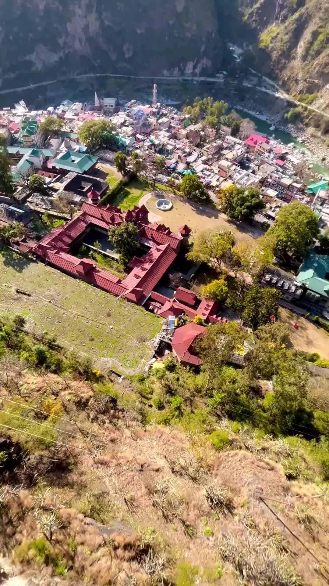 Stunning FPV Tour of NAU Nabh Palace in India