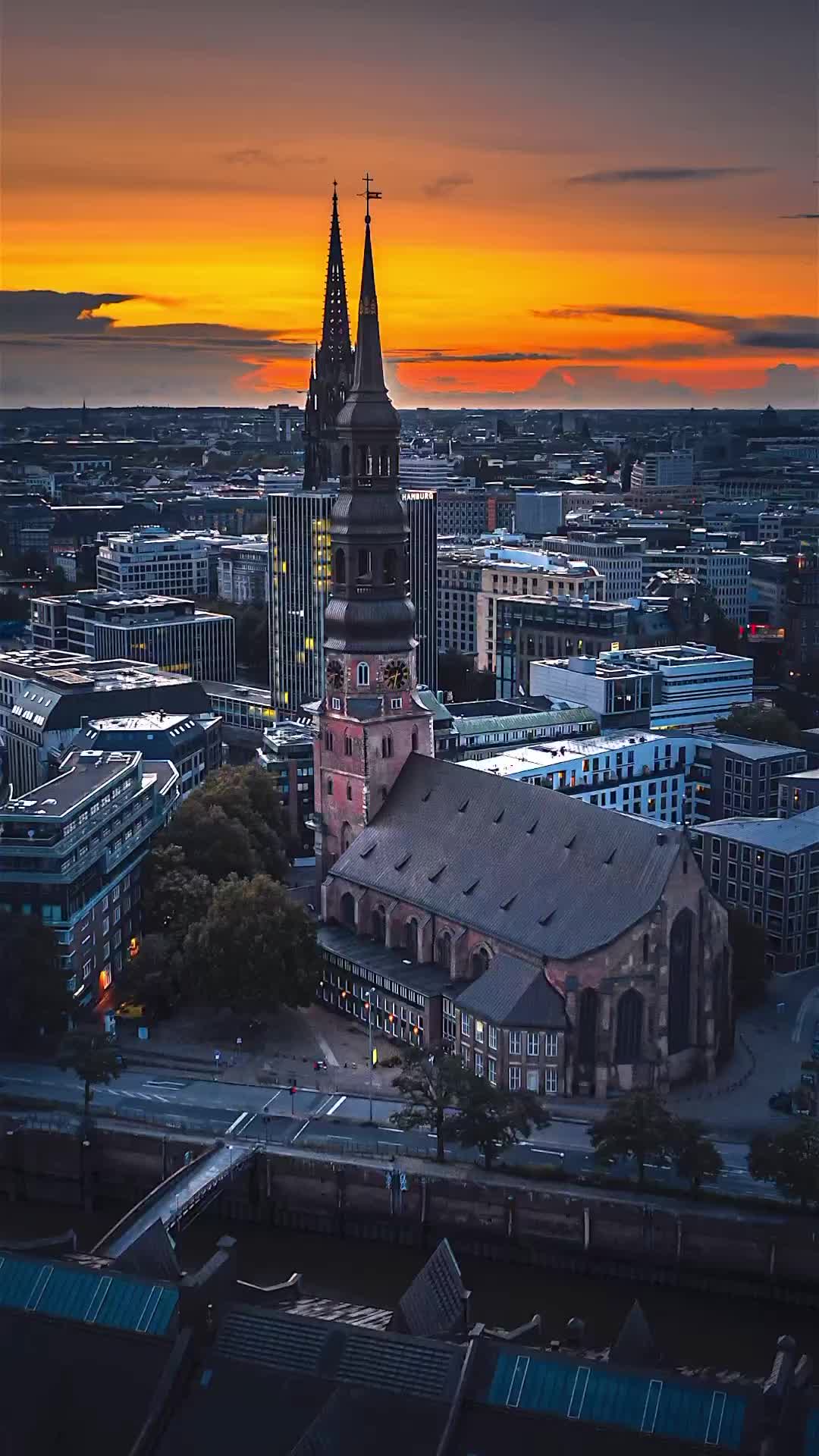 Stunning Hamburg City Views at St. Katharinen Church