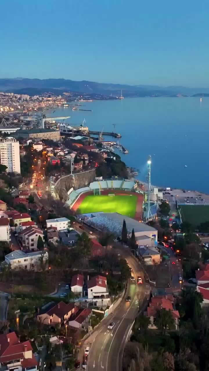 Stunning Aerial Views of Rijeka, Croatia