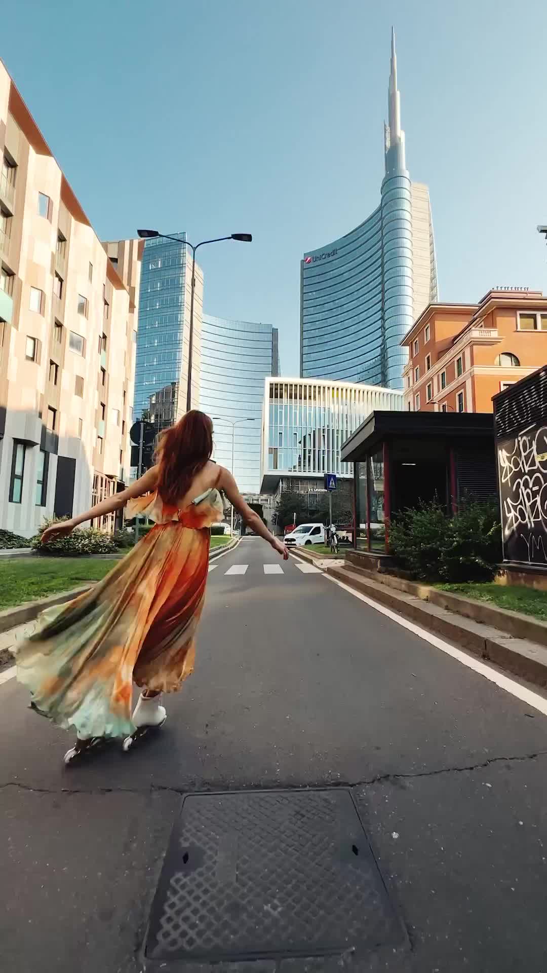 Big City Skate in Milan's Porta Nuova 🛼💃🏻