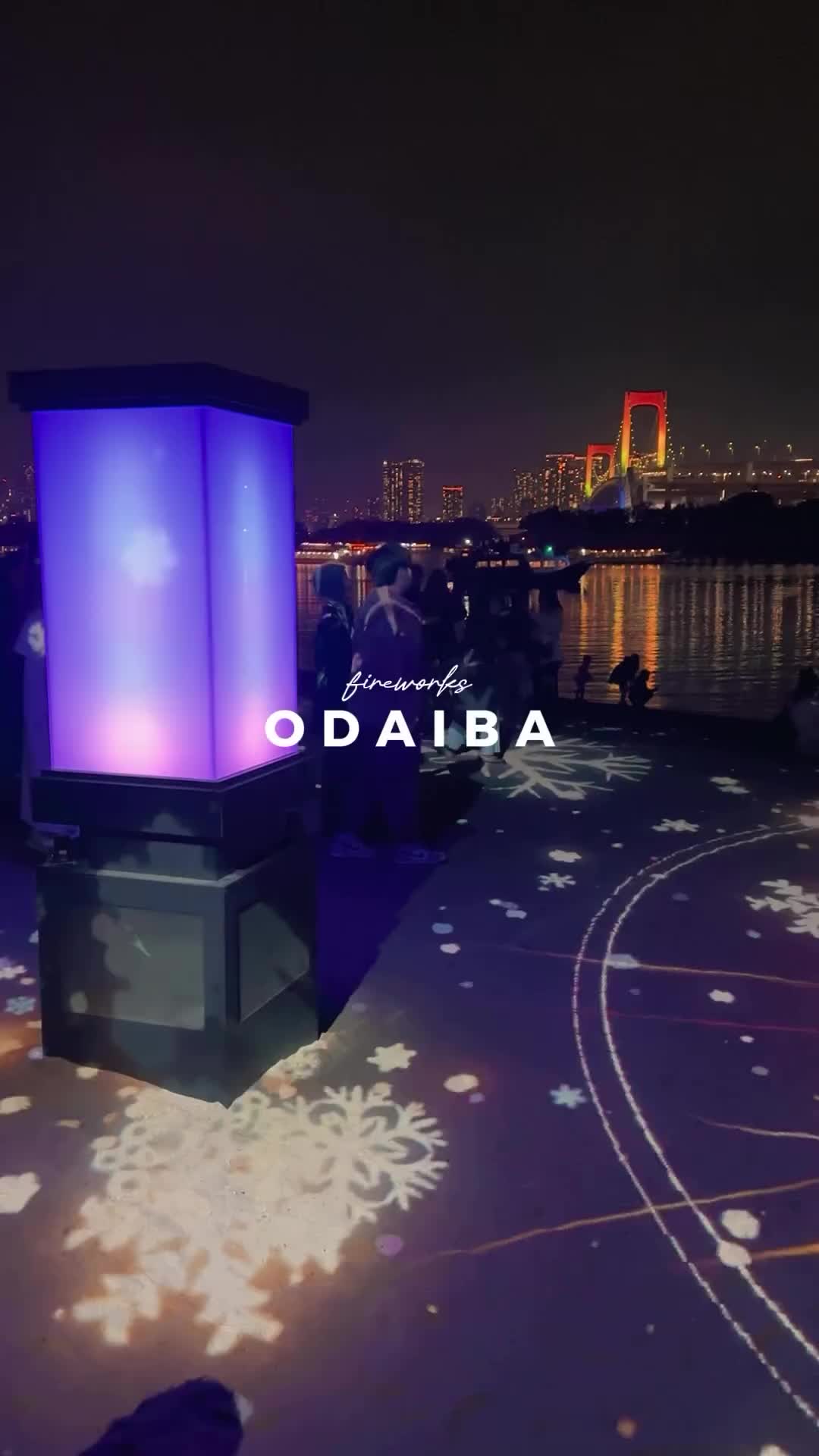 Magical Fireworks and Moonlit Nights at Odaiba