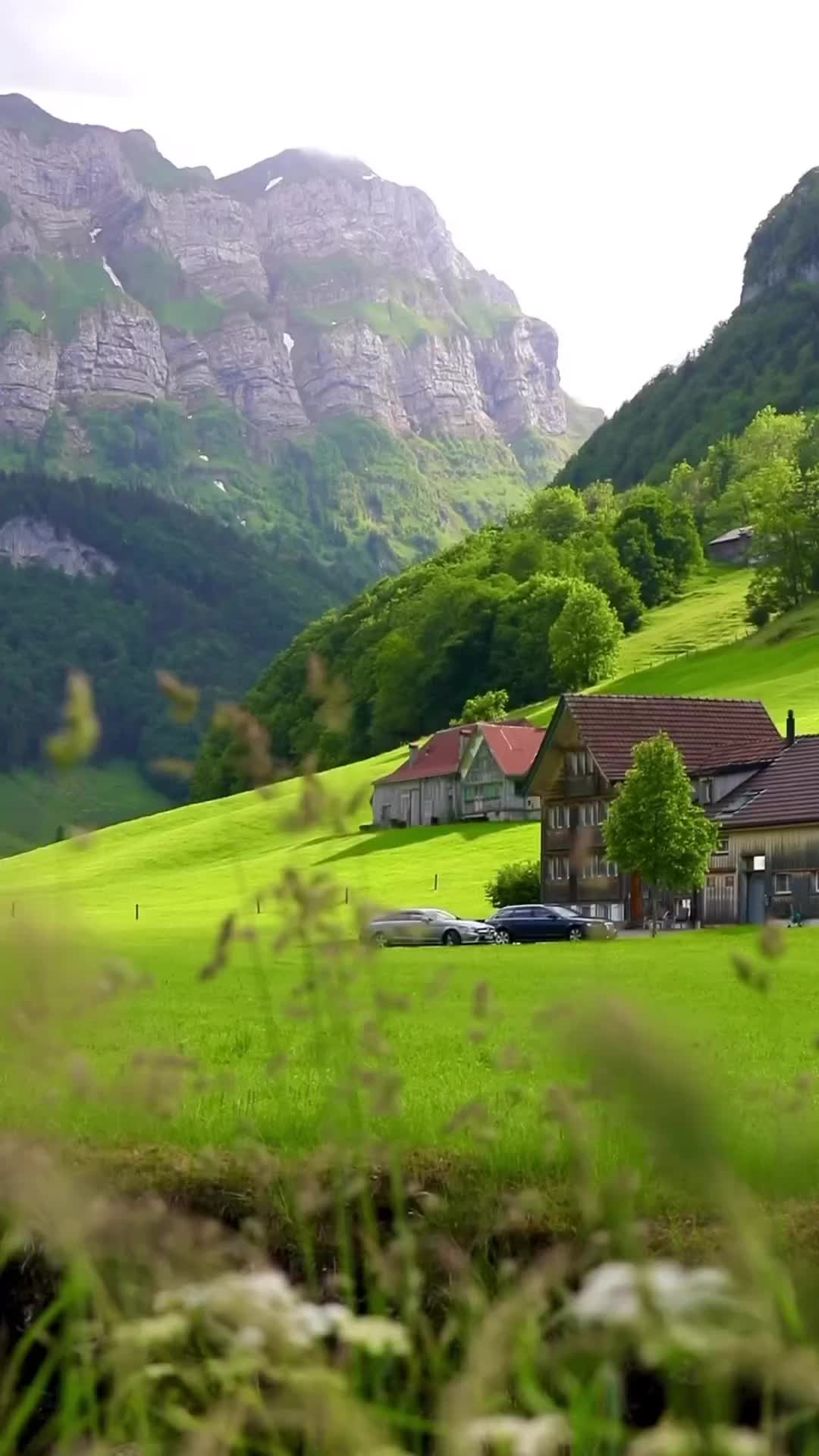 Stunning Appenzell Views and Chalets in Switzerland