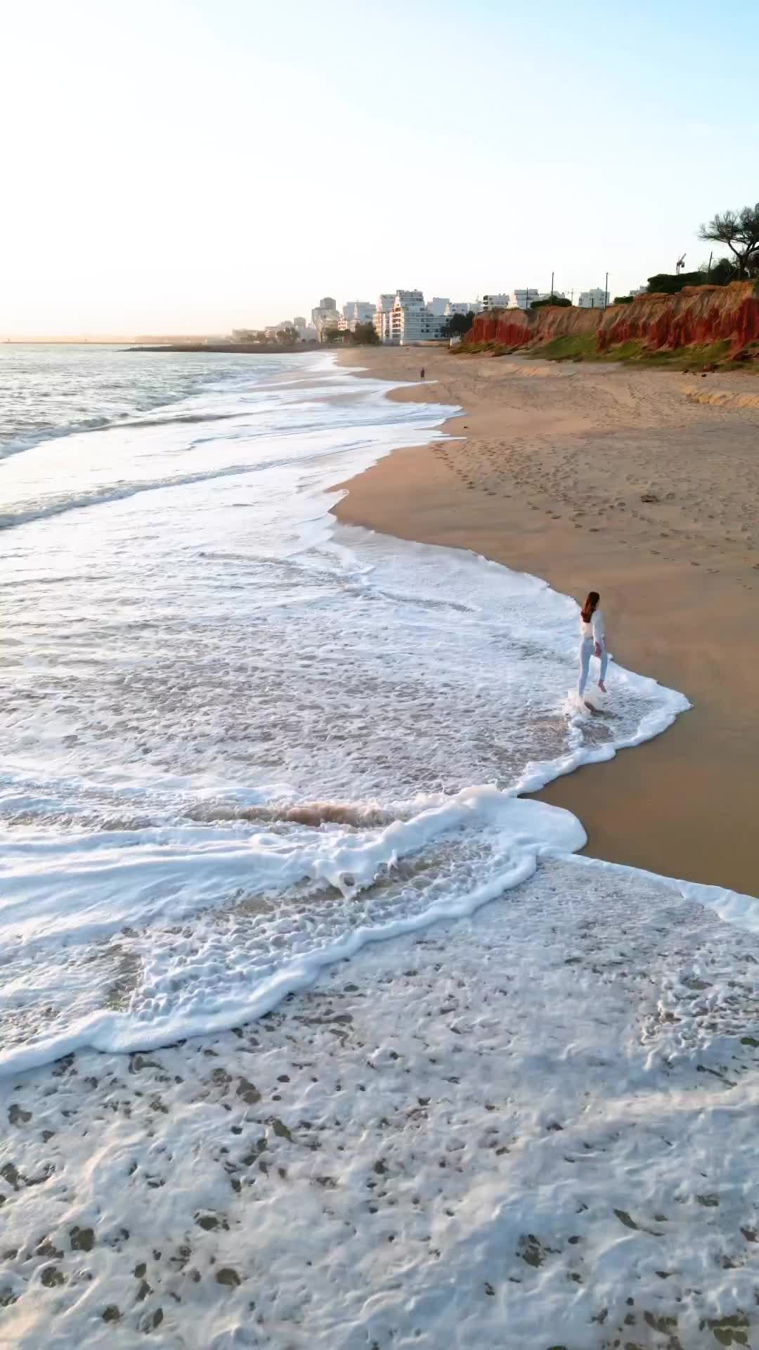 Behind the scenes with @mindful_home_of_caty 🎬 #behindthescenes #bloopers #algarve #visitalgarve #quarteira #vilamoura #faro #visitportugal #beachsunset #droneoftheday #dronephotography #djımini3pro #wanderlust #travelbug #exploremore