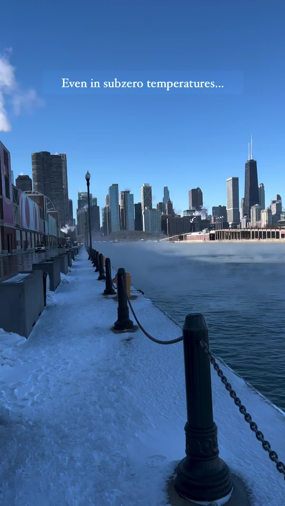 Lake Michigan's Winter Transformation: Ice Waves & Chill