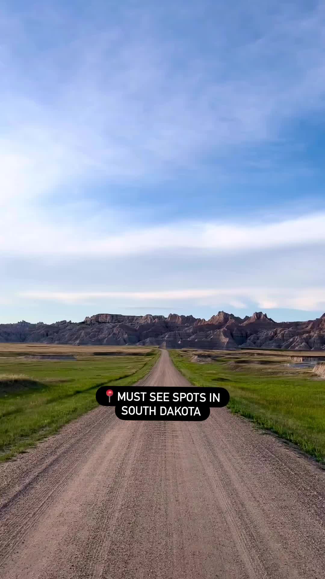 ✨ Save this post for your next South Dakota trip! 

🦬 We recently took a road trip through South Dakota and it quickly became one of those states that blew us away with how underrated it is! Here are some of the must visit spots in the state! 

📍Badlands National Park 
📍Wind Cave National Park 
📍Jewel Cave National Monument 
📍Mount Rushmore National Monument 
📍Crazy Horse Memorial
📍Custer State Park 
📍Buffalo Gap Natural Grassland
📍Rapid City @visitrapidcity
📍Black Hills National Forest
📍Sioux Falls
📍@theworldsonlycornpalace
📍@historicdeadwood

📸 Come join along as we travel the National Parks giving our best tips and itineraries!
@thenationalparktravelers 

#sodak #visitsouthdakota #badlandsnationalpark #custerstatepark #windcavenationalpark #mountrushmore #travelcouple #adventure