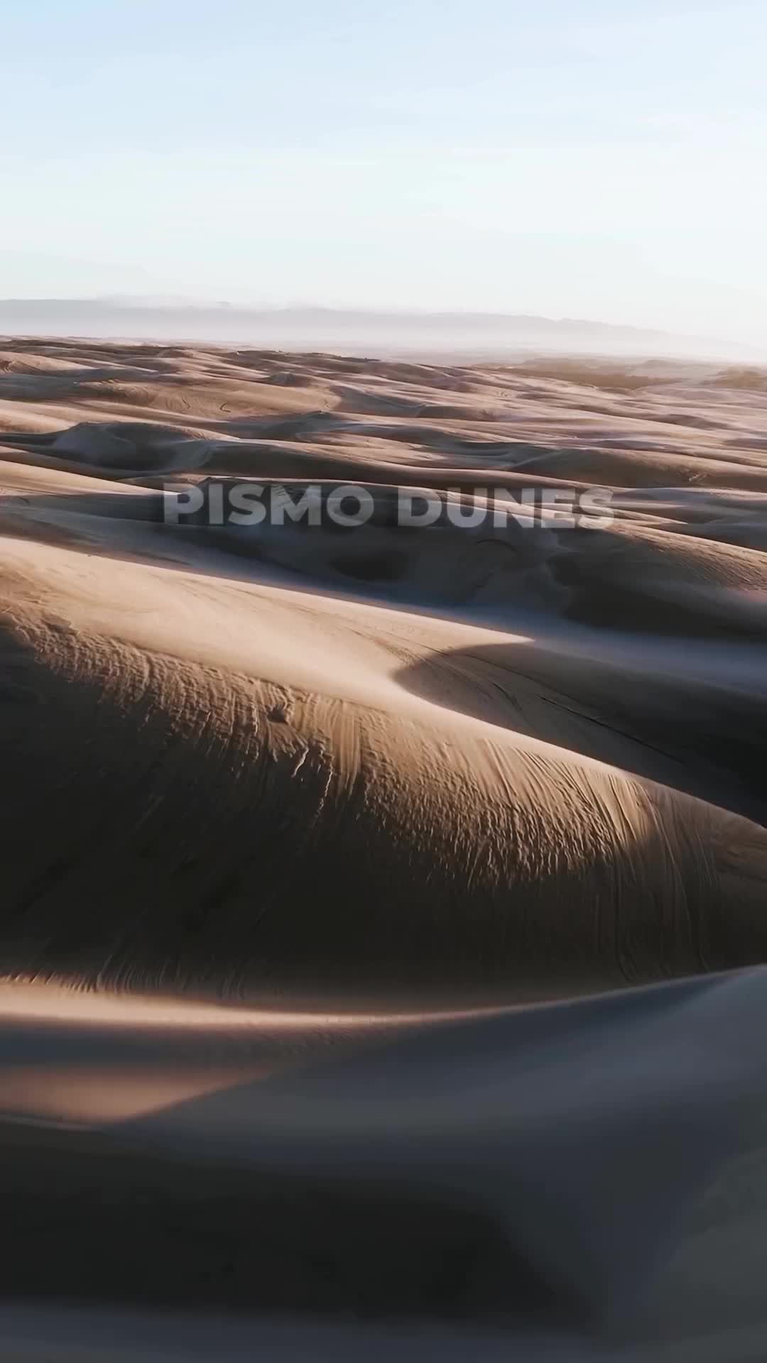 Exploring the Majestic Pismo Dunes with DJI Mavic 3