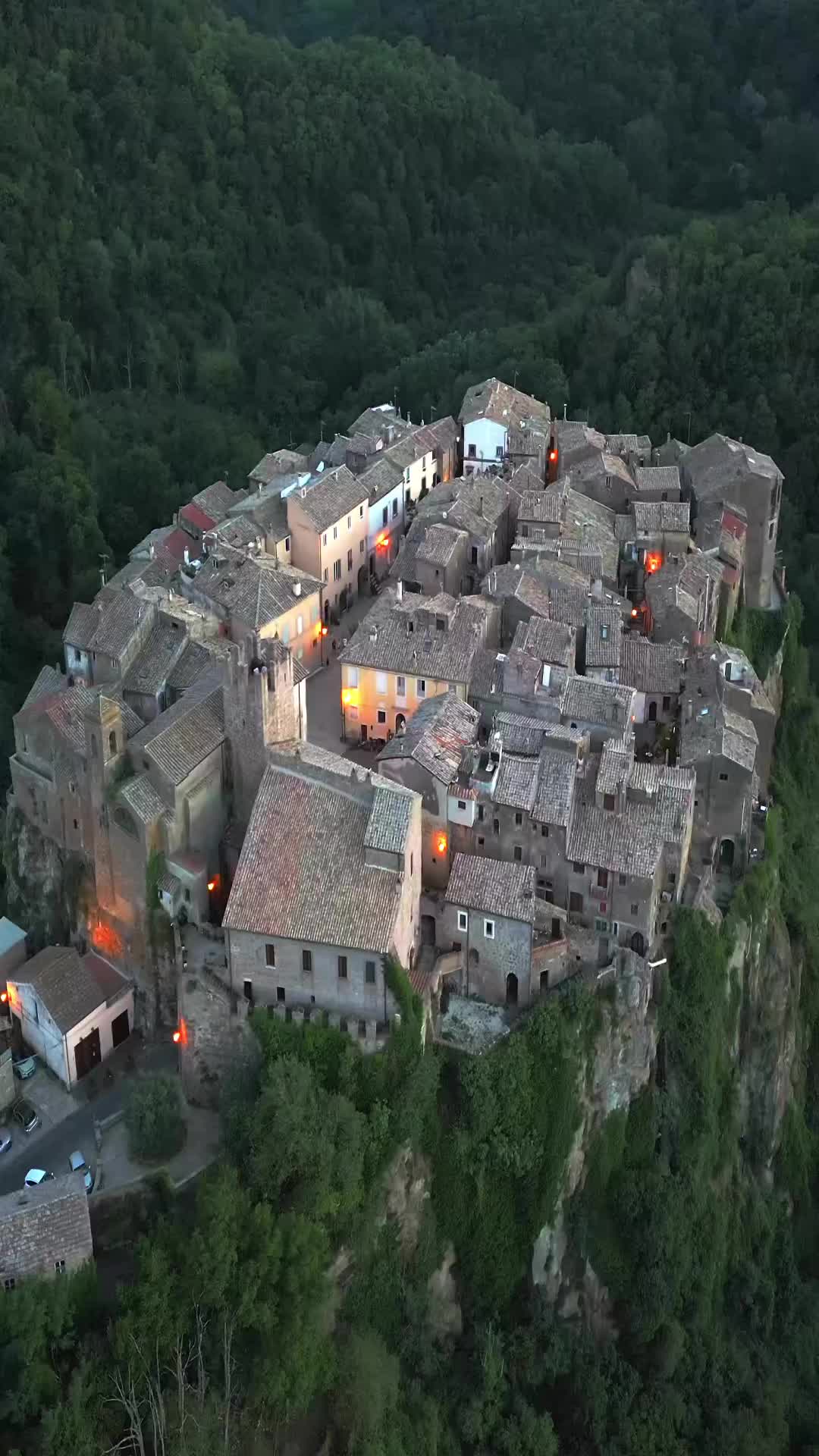 Halloween in Calcata 2023: The Village of Witches