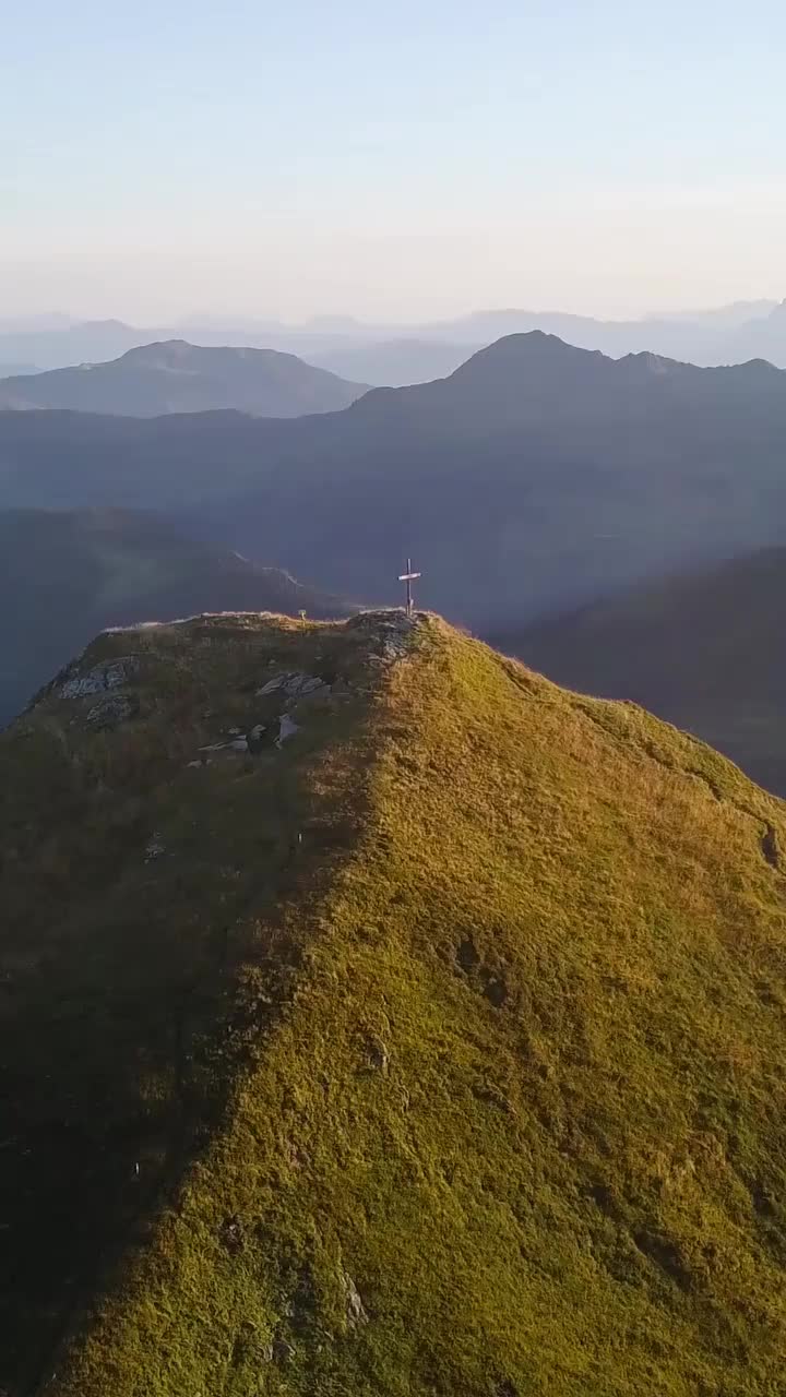 Beautiful Mountain Flight in Kitzbühel, Austria