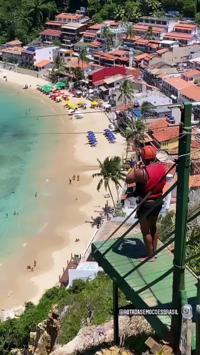 Thrilling Zipline Adventure in Morro de São Paulo