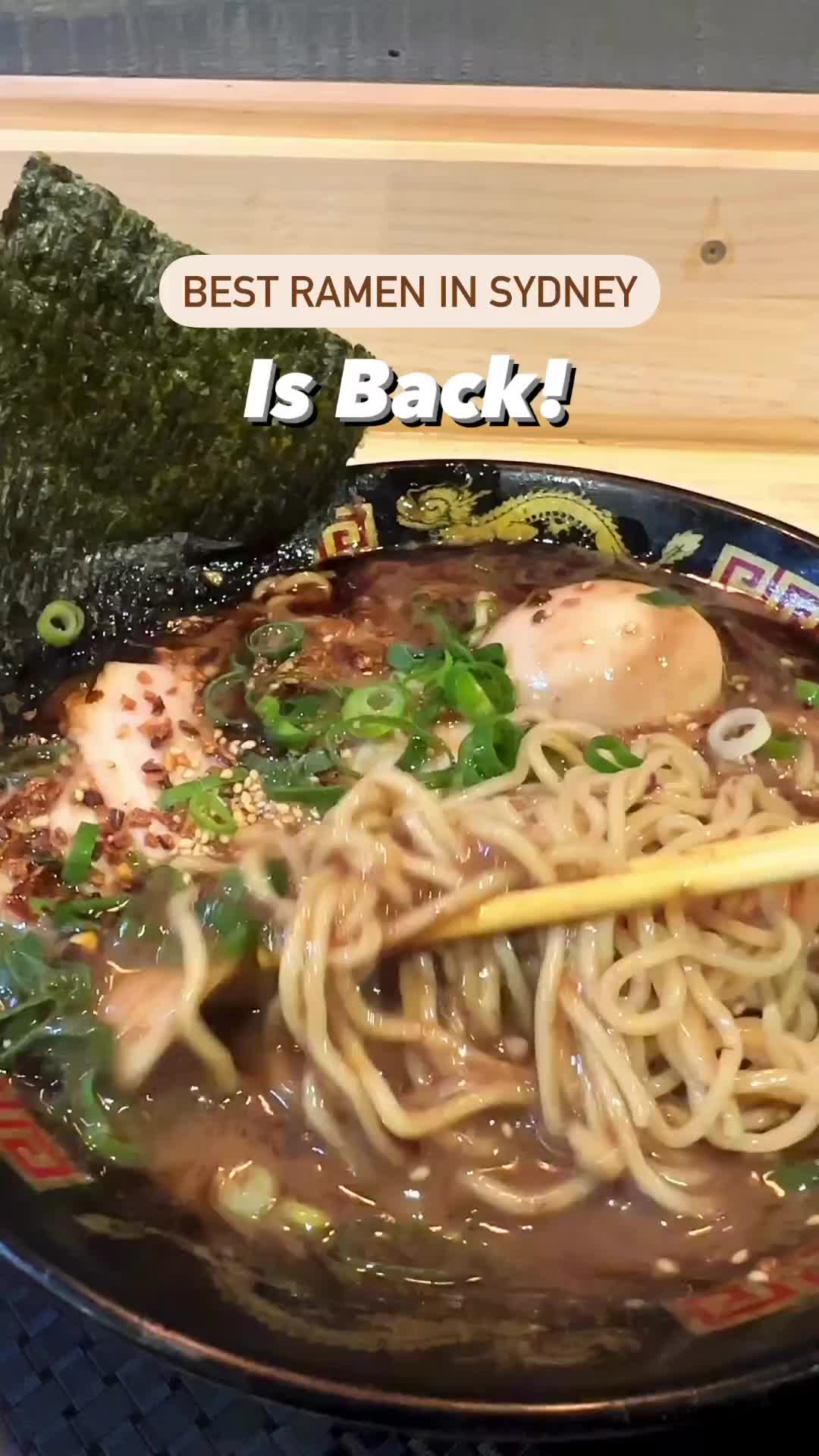 Best Ramen in Sydney is Back! Visit Gumshara Ramen