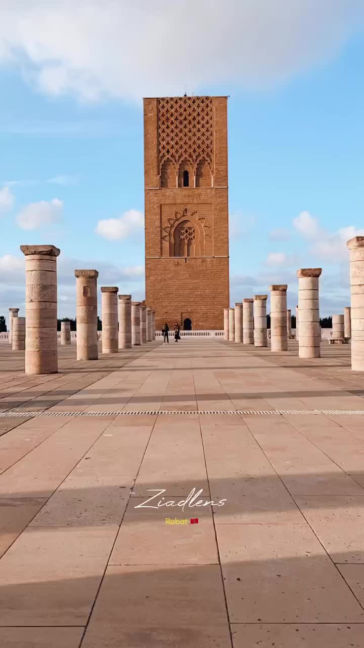 Hassan Tower: Iconic Landmark of Rabat, Morocco