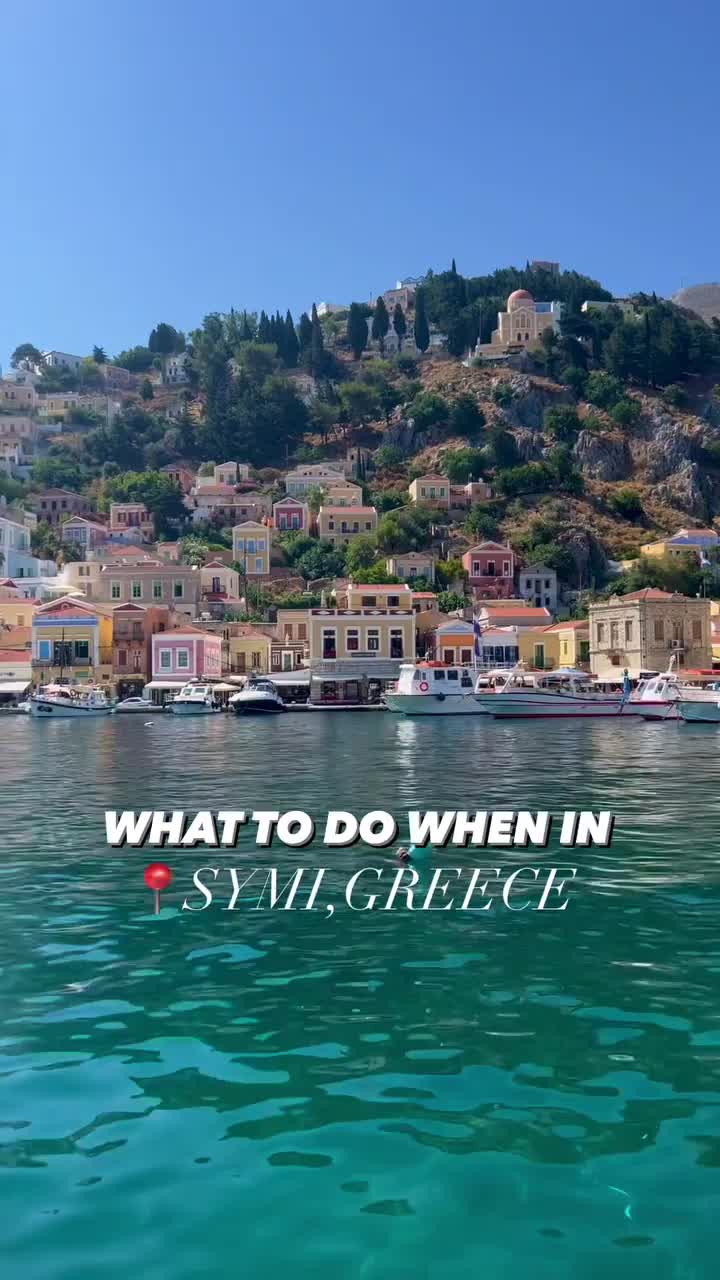 Top 6 Must-Do Activities in Symi, Greece