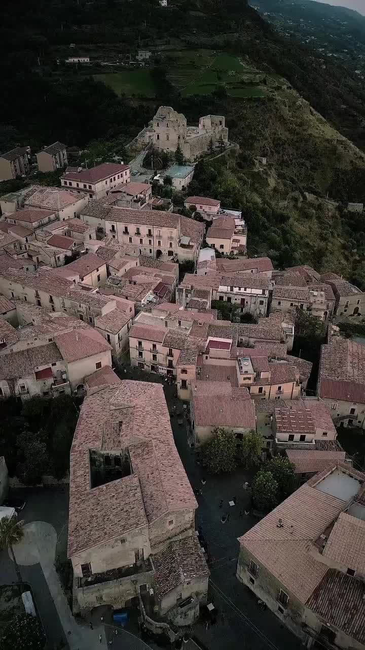 Explore Fiumefreddo Bruzio: Aerial View of Calabria