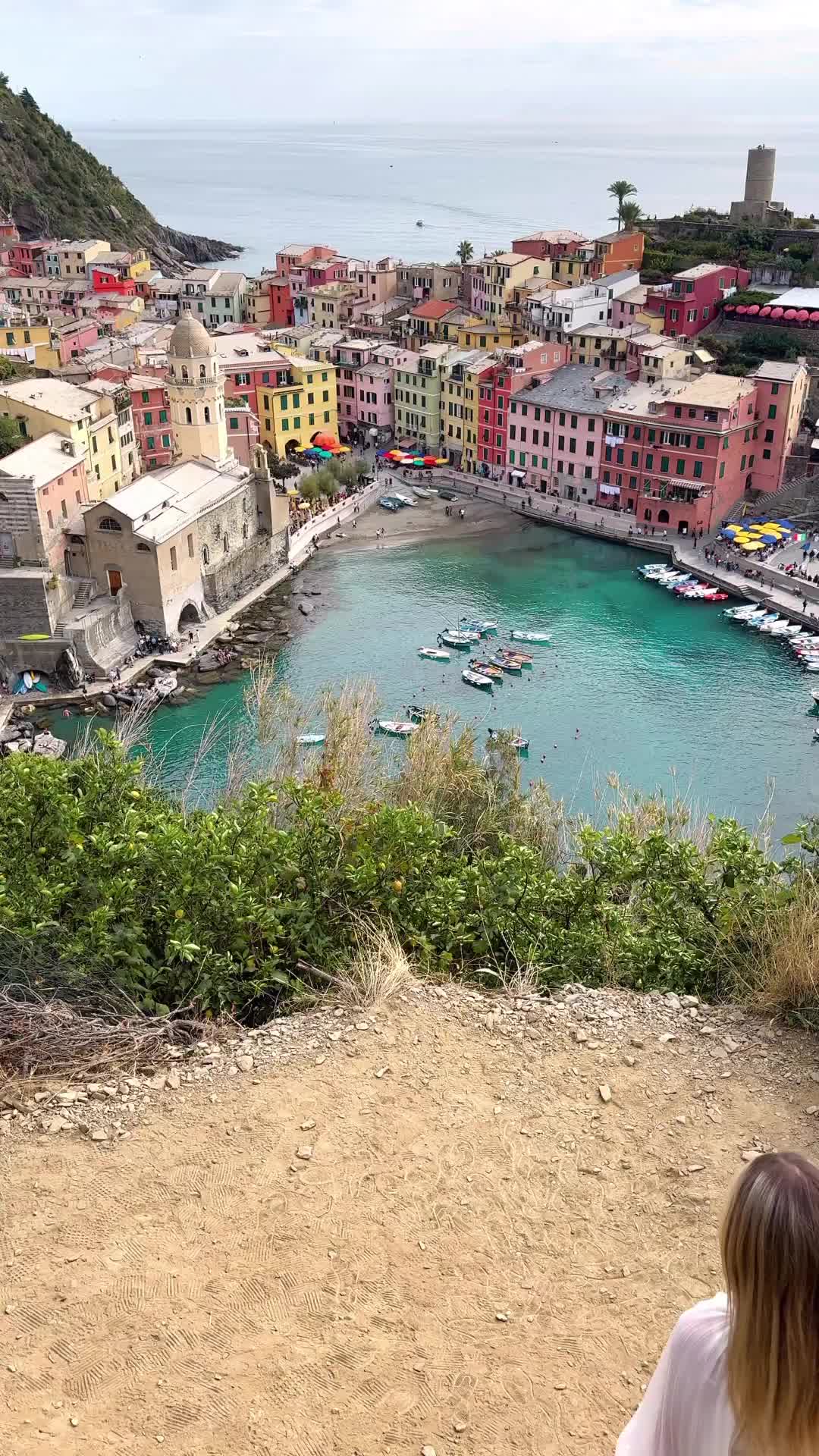 Must-See Viewpoint on Vernazza to Monterosso Hike