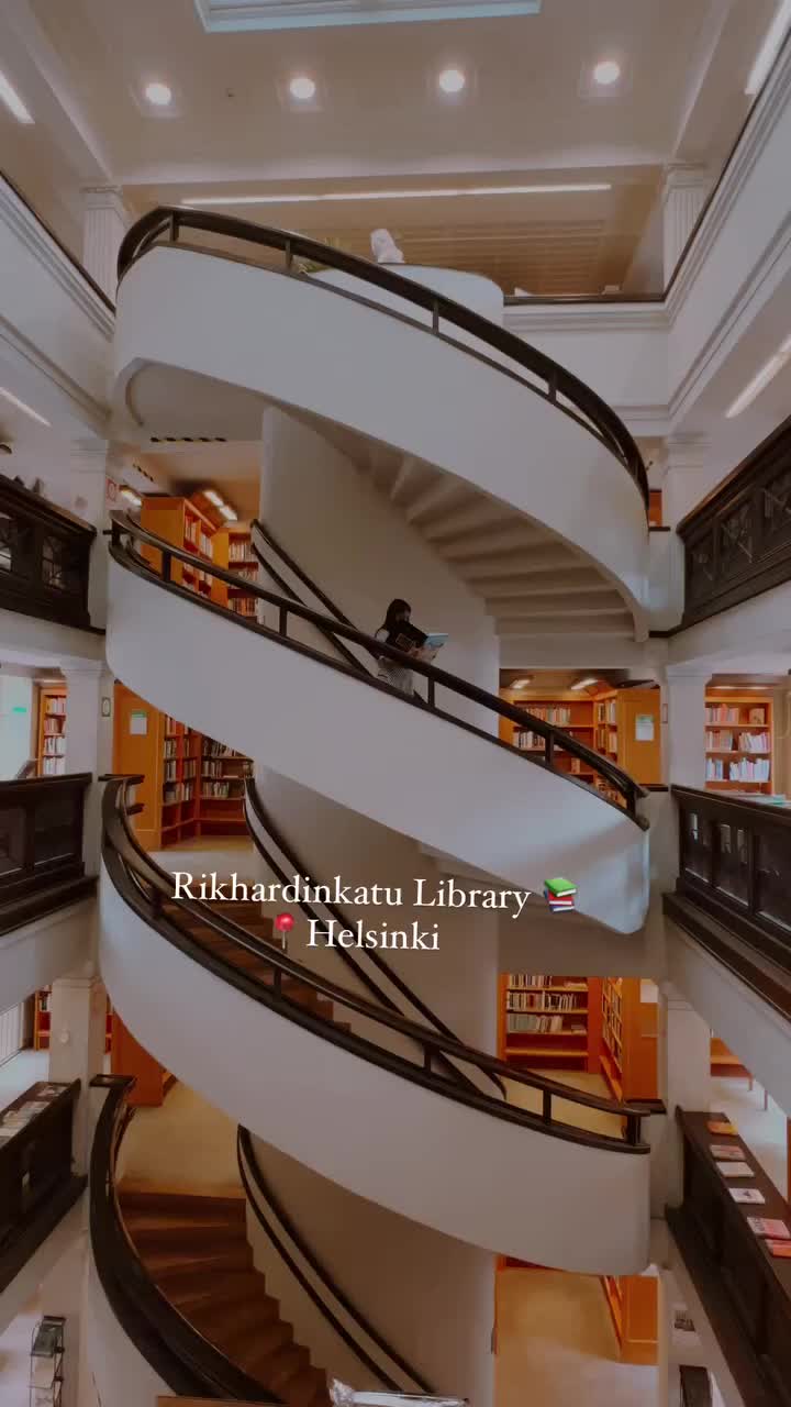 Discover the Stunning Rikhardinkatu Library in Helsinki