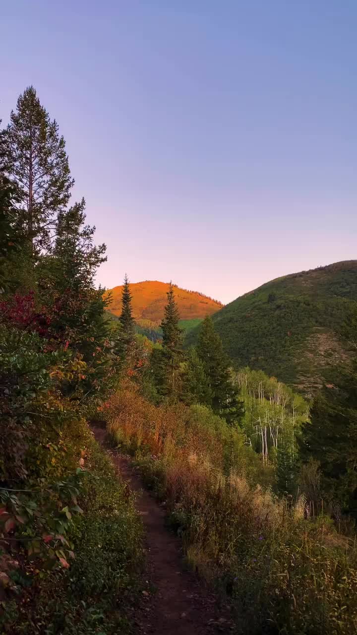 Sunrise & Sunset in Park City, Utah's Majestic Mountains