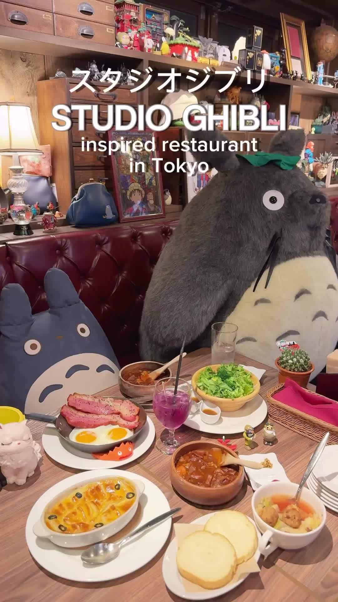 Studio Ghibli-Inspired Meals at Kichijoji Restaurant