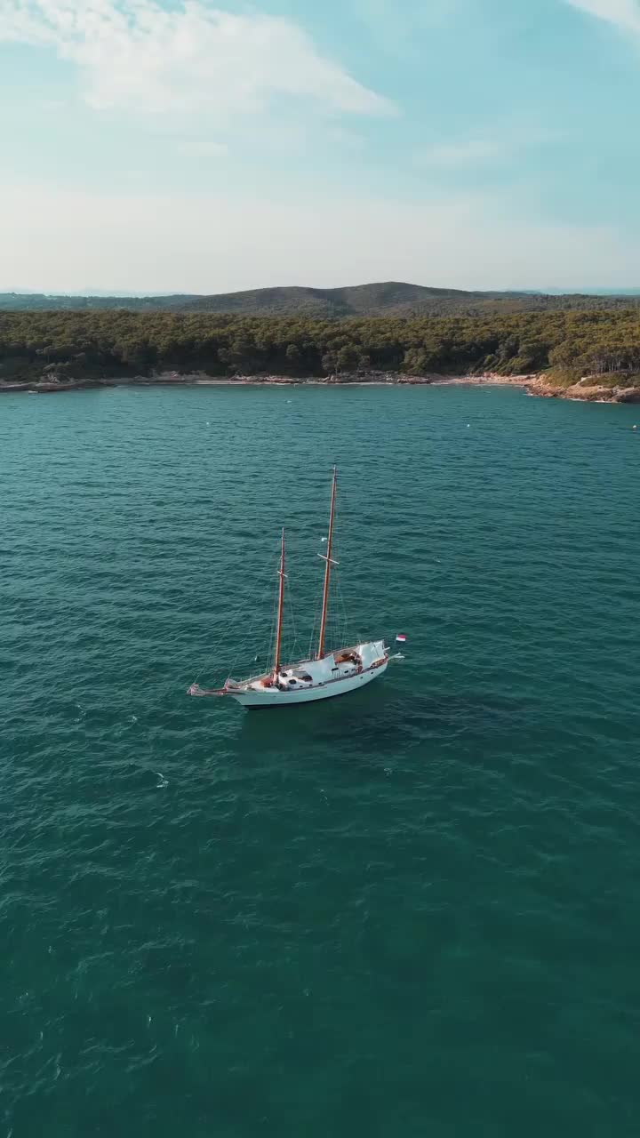 Stunning Aerial Views of Cala Forn, Spain